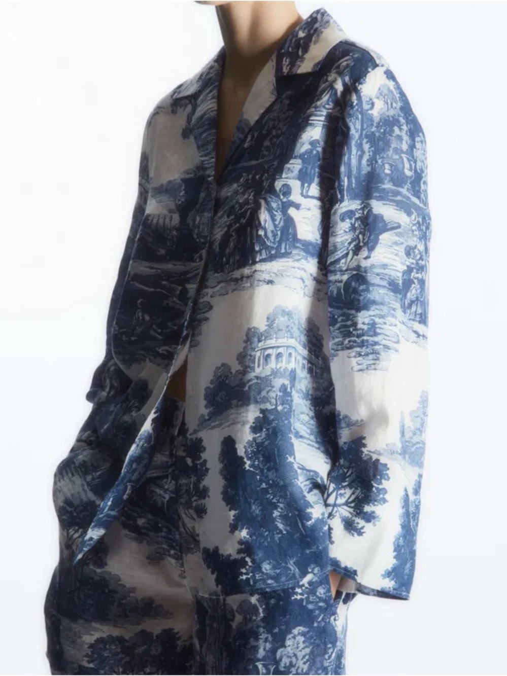 COS Toile Du Juoy Shirt Size 42